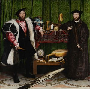 4 Hans_Holbein le jeune - les ambassadeurs 1533