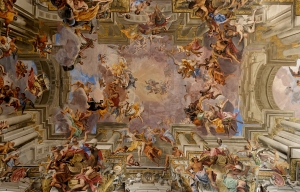 7 andrea pozzo la gloire fr st ignace fresque 1685-94